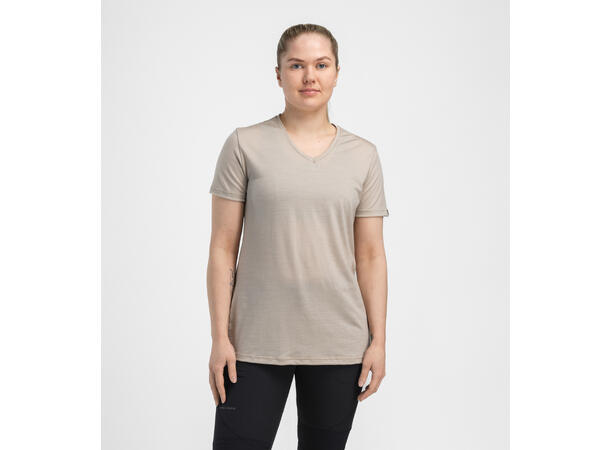 LightWool 180 Loose fit Tee W's Simply Taupe M